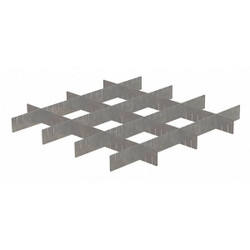 Swivel Storage Solutions DrawerDivider,21/2inx233/4in,1PK PRDDGG2727