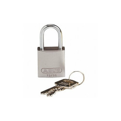 Brady Lockout Padlock,KD,Silver,1-7/16"H 133278