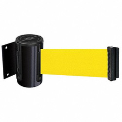 Tensabarrier Belt Barrier, Black,Belt Color Yellow 896-STD-33-MAX-NO-Y5X-C