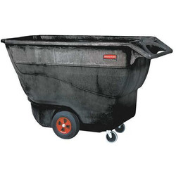 Rubbermaid Commercial Tilt Truck,Utility,1 cu. yd.,1250 lb. FG9T1500BLA