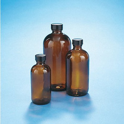 Kimble Chase Bottle,168 mm H,Amber,75 mm Dia,PK12 5121628V-21