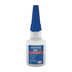495™ Super Bonder® Instant Adhesive, 1 oz, Bottle, Clear