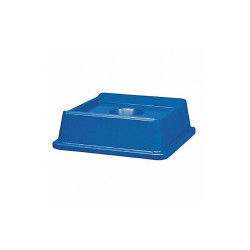Rubbermaid Bottle/Can Recycling Top,Plastic,Blue  FG279100DBLUE