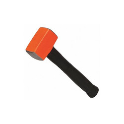 Westward Sledge Hammer,2-1/2 lb.,12,Rubber/Steel  24Z026