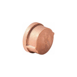 1-1/2 In. Lead Free Brass Cap - FNPT - 125 PSI - Import