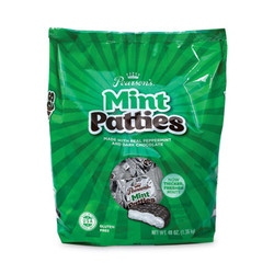 Pearson\\'s® Mint Patties,175 Individually Wrapped, 3 lb Bag 235260