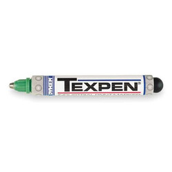 Dykem Ind Paint Marker,Valve Action,Green 16043