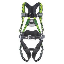 Honeywell Miller Full Body Harness,AirCore,2XL/3XL AAF-TBBDP23XG