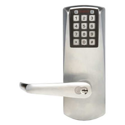 E-Plex Electronic Lock,Satin Chrome,12 Button E2032BLL62641