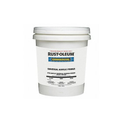 Rust-Oleum Primer,Water,Acrylic,White,5 gal.  278807