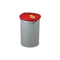 Sim Supply Drum Cover,Red,Steel,55 gal  26753
