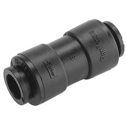 Trueseal Union Connector,1/2 in Tube Size FB8UC8-HBLK