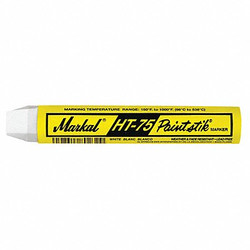 Markal Hot Surface Solid Paint Marker,White  84820