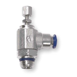 Aignep Usa Uni Flow Control,1/4in NPT,Meter Out 88958-06-04