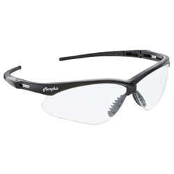 Mcr Safety SafetyGlasses,Clr,AntiFog,Blk 61LA76
