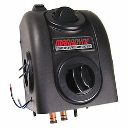 Maradyne DC Auxiliary Heater,12V,10A,30W,9-7/8inH 4000-12V