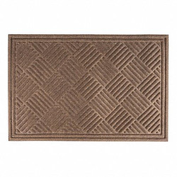 Condor Carpeted Entrance Mat,Chocolate,2ftx3ft 34L258