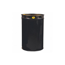 Justrite Open-Head Drum,30 gal.,Blk 26014K