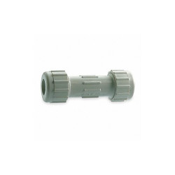 Sim Supply Compression Coupling,2 1/2",PVC,SCHD 40  160-109