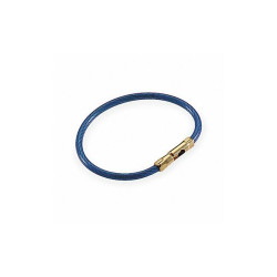 Lucky Line Twisty Key Ring,Clear,Metal,5 in D,PK5 7111005
