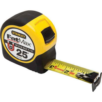 belastning give Forhandle Stanley fatmax 25 fod magnetisk målebånd fmht33865l fmht33865l 300528 - SIM  Supply