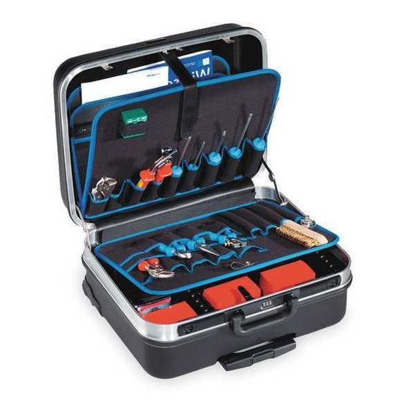 Westward Rolling Tool Case,77 lb Load Cap.,ABS 2WLK1