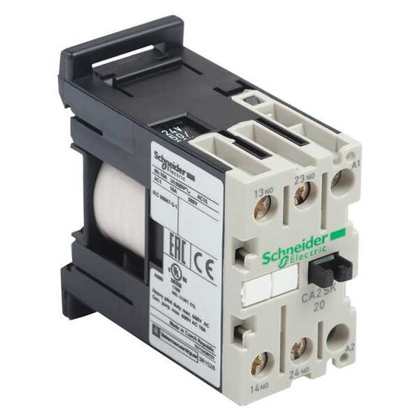 Schneider Electric IEC Control Relay,1NO/1NC,24VAC,10A CA2SK11B7