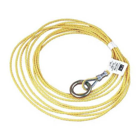 3m Dbi-Sala Tagline 35Ft Oring Cut Ends 3/16 Poly 7211858