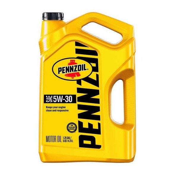 Pennzoil Engine Oil,5W-30,Synthetic Blend,5qt 550045208