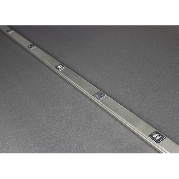 Wiremold USB Plugmold,5 ft.,SS,3 Outlets S20GB509TRUSBA