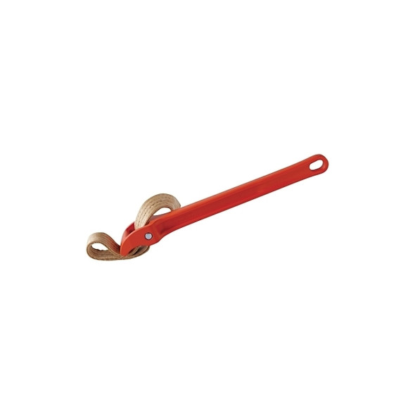 Strap Wrench, 2 in to 3-1/2 in Opening, 17 in Strap, 11-3/4 in OAL
