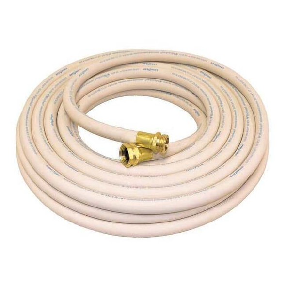 Continental 1" ID x 50 ft EPDM Coupled Food Hose WT CRX100-50MF-G