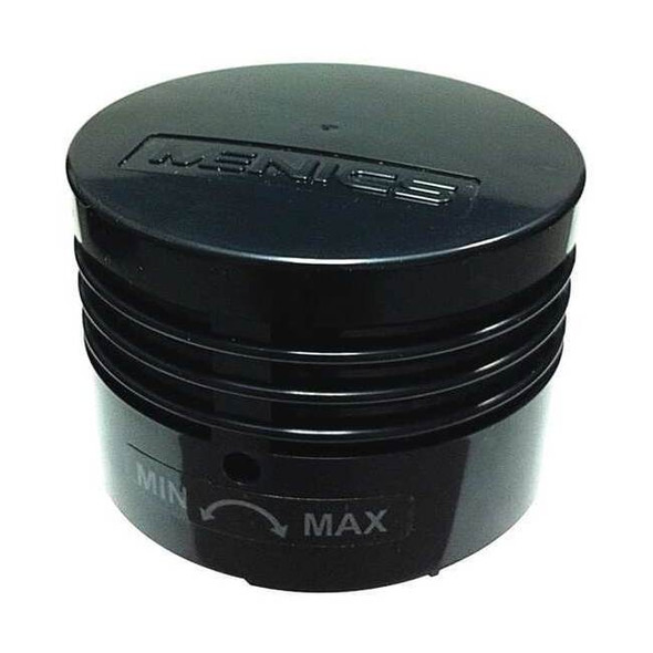 Dayton Tower Light Sounder Tier, Black, 24V AC, 24V DC, 2 3/16 in Dia. 26ZT19