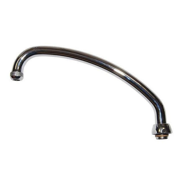 Chicago Faucet L Type Spout, Brass L9E1JKABCP
