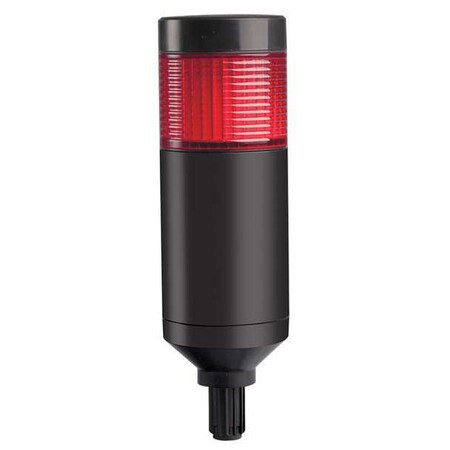 Tower Light Assembly, Red, 24V AC/DC, 80 FPM, 56 mm Dia., Support Tube