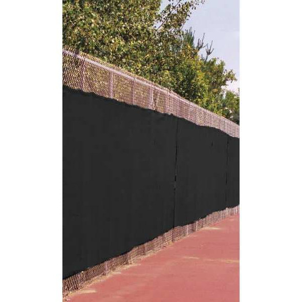 Manufacturer Varies Fence Screen,50 ft. L,8 ft. H,Black MTP-95-04-0850