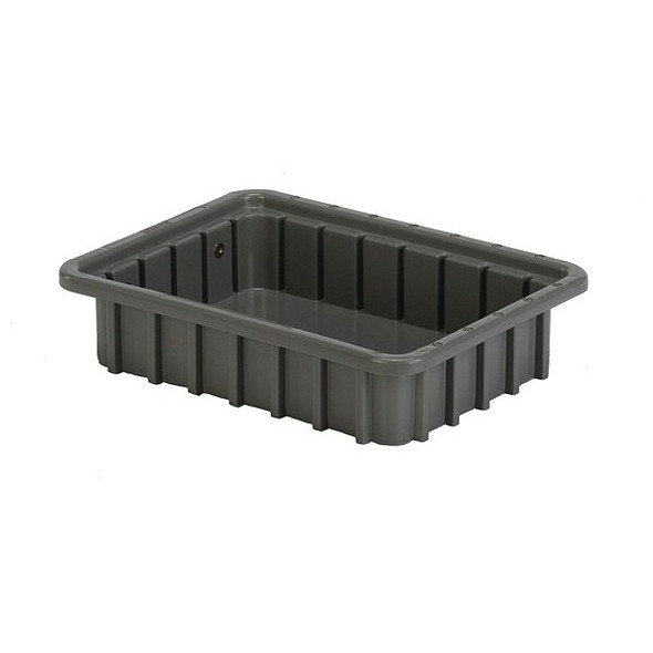 Lewisbins Divider Box,Gray,HDPE,12 DC1025 Grey Lewisbins Divider Box,Gray,HDPE,12 DC1025 Grey