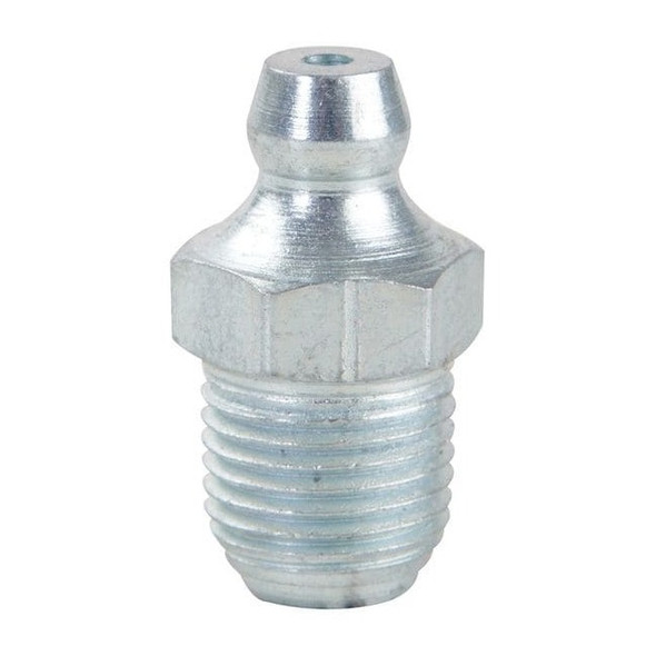 Westward Grease Fitting, Straight, Stl, 27/32"L, PK10 52NZ99