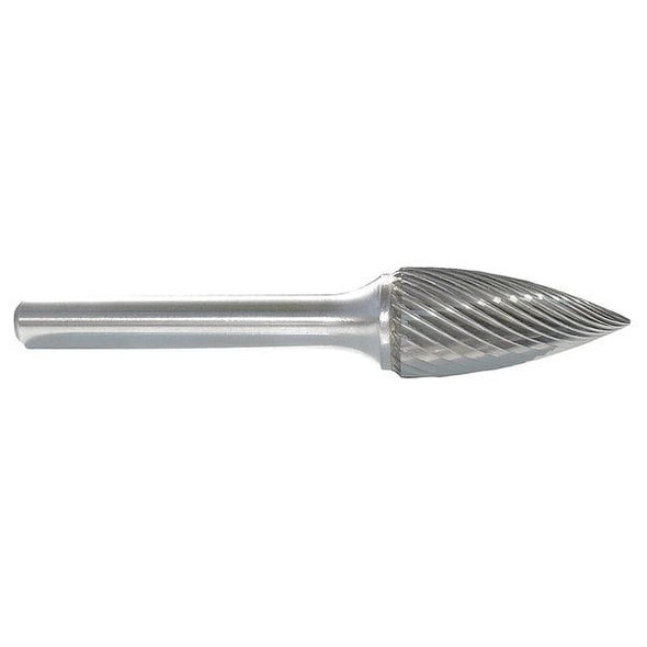 Manufacturer Varies Tree Bur SG,Single Cut,1/2" 310-001141