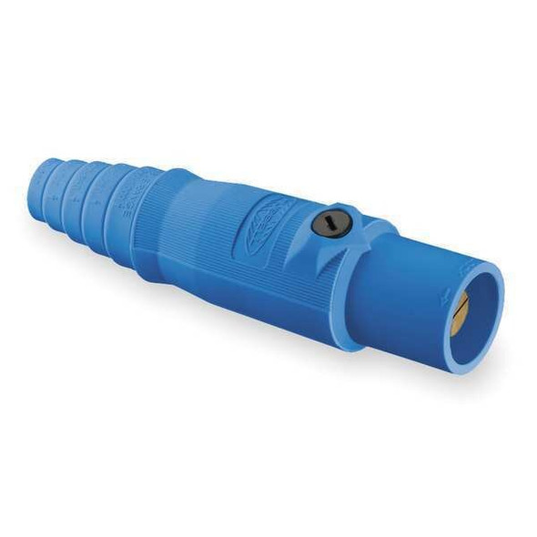 Hubbell Wiring Device-Kellems Connector,Blue,300 A,Male HBL300MBL Hubbell Wiring Device-Kellems Connector,Blue,300 A,Male HBL300MBL