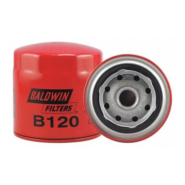 Baldwin Filters Spin-On,3/4" Thread ,3-7/8" L B120