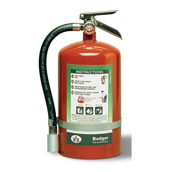 Badger™ Extra 11 lb Halotron® I Fire Extinguisher w/ Wall Hook