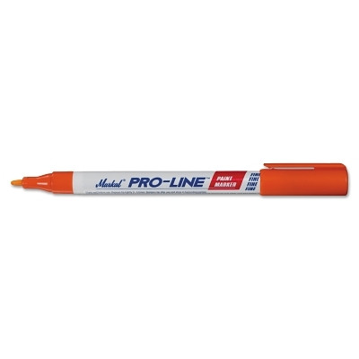 PRO-LINE™ Fine and Micro Liquid Paint Marker, Orange, 1/16 in Tip, Fine