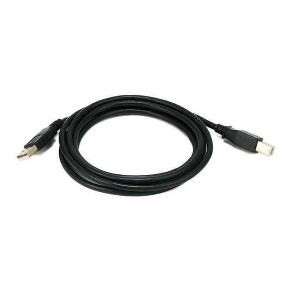 Monoprice Standard USB Cable,Black,6ft L 5438