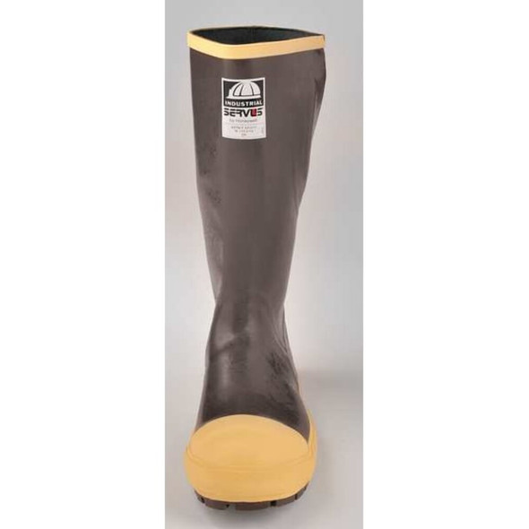 Honeywell Servus Men's 22234 Knee Boots, Steel Toe, 16" Height, Brown, 9 22234-9