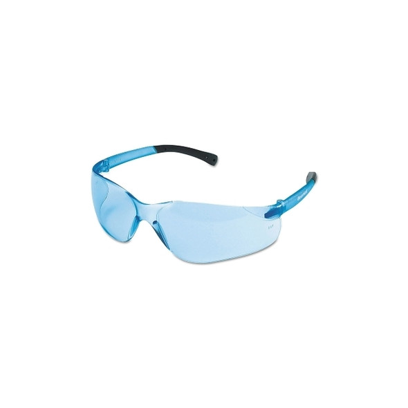 BearKat® BK1 Series Safety Glasses, Light Blue Lens, Duramass® Scratch-Resistant, Light Blue Frame