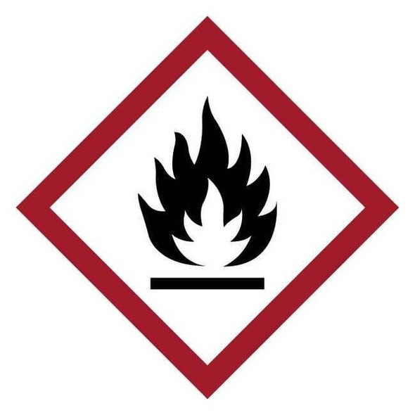 Brady Label, 2 in Height, 2 in Width 118823