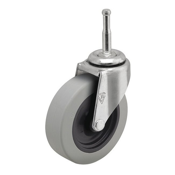 3" X 13/16" Non-Marking Polyurethane Swivel Caster, No Brake, Loads Up To 120 lb