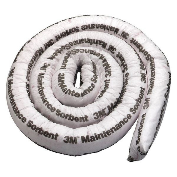 3m Maintenance Sorbent Mini-Boom M12, 76 mm x 3600 mm, PK4 M-MB312
