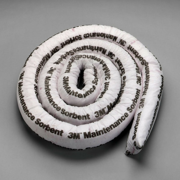 3m Maintenance Sorbent Mini-Boom M12, 76 mm x 3600 mm, PK4 M-MB312